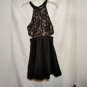 Speechless size 9 black and tan dress!
